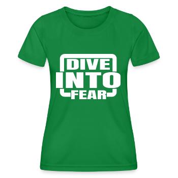 funny birthday present idea - Frauen Funktions-T-Shirt - Kelly Green - Vorne - AI Model Female 172 dark (172cm)