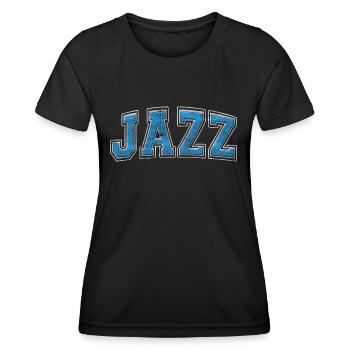 Jazz Varsity Grunge - T-shirt sport Femme - noir - Devant - AI Model Female 172 light (172cm)