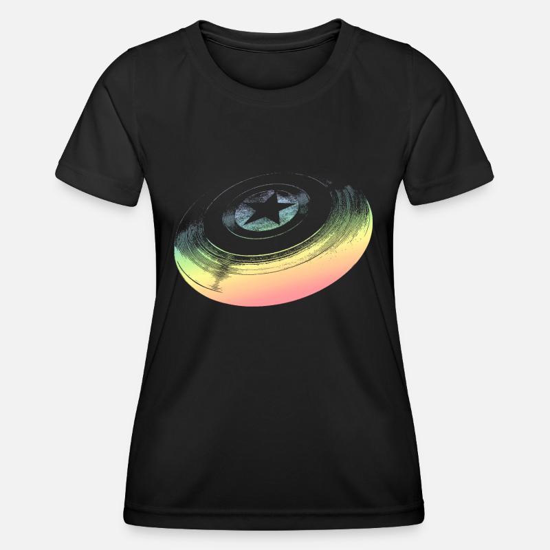 Frisbee - Women's Functional T-Shirt - black