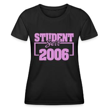 Student 2006 - Frauen Funktions-T-Shirt - Schwarz - Vorne - AI Model Female 172 light (172cm)