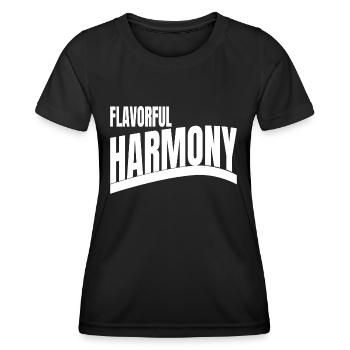Unity in Diversity Indulging in Flavors - Women's Functional T-Shirt - black - Front - AI Model Female 172 light (172cm)