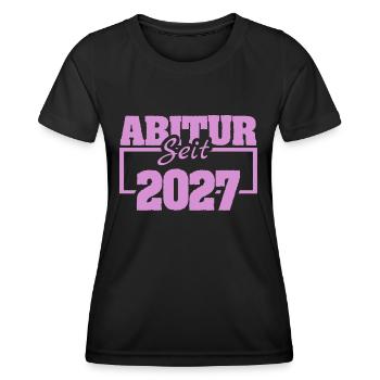 2027 - Women's Functional T-Shirt - black - Front - AI Model Female 172 light (172cm)