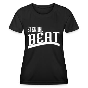 Humour joyeux Élégance intemporelle Mode intemporelle - T-shirt sport Femme - noir - Devant - AI Model Female 172 light (172cm)