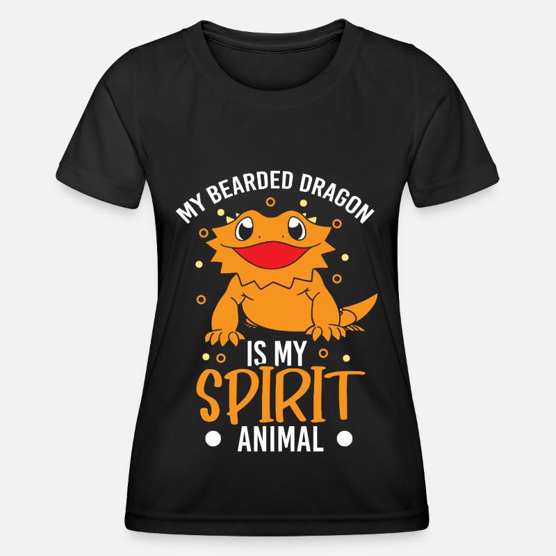 Reptile Reptile Lizard - Women's Functional T-Shirt - black
