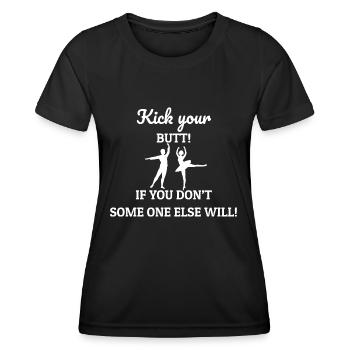 Dancing Dance Music - Women's Functional T-Shirt - black - Front - AI Model Female 172 light (172cm)