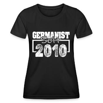 Beruf 2010 - Frauen Funktions-T-Shirt - Schwarz - Vorne - AI Model Female 172 light (172cm)