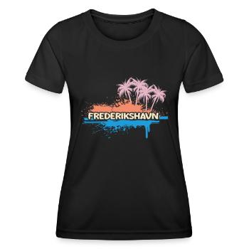 Holidays Frederikshavn - Women's Functional T-Shirt - black - Front - AI Model Female 172 light (172cm)