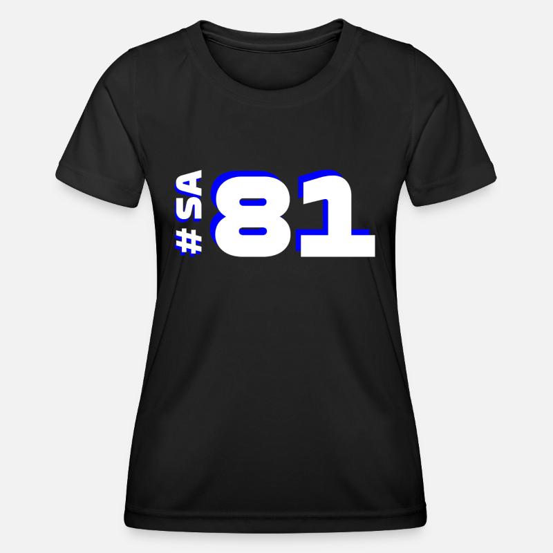 SA81 - Women's Functional T-Shirt - black