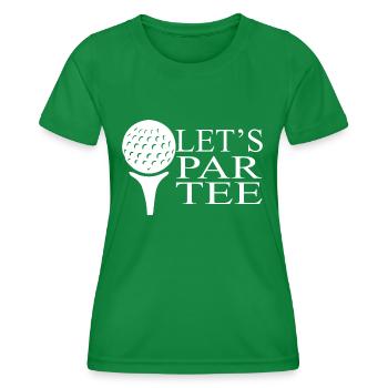 sport de golf - T-shirt sport Femme - vert - Devant - AI Model Female 172 dark (172cm)