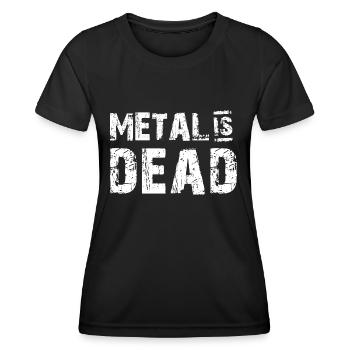 Musique Metal concert metalleux - T-shirt sport Femme - noir - Devant - AI Model Female 172 light (172cm)
