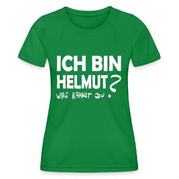 helmut - Frauen Funktions-T-Shirt - Kelly Green - Vorne - AI Model Female 172 dark (172cm)