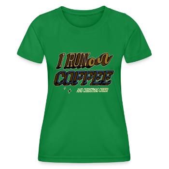 funny couples happy animal cool bedroom beard - Frauen Funktions-T-Shirt - Kelly Green - Vorne - AI Model Female 172 dark (172cm)