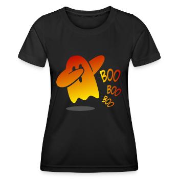 Buh-Tanz - Frauen Funktions-T-Shirt - Schwarz - Vorne - AI Model Female 172 light (172cm)
