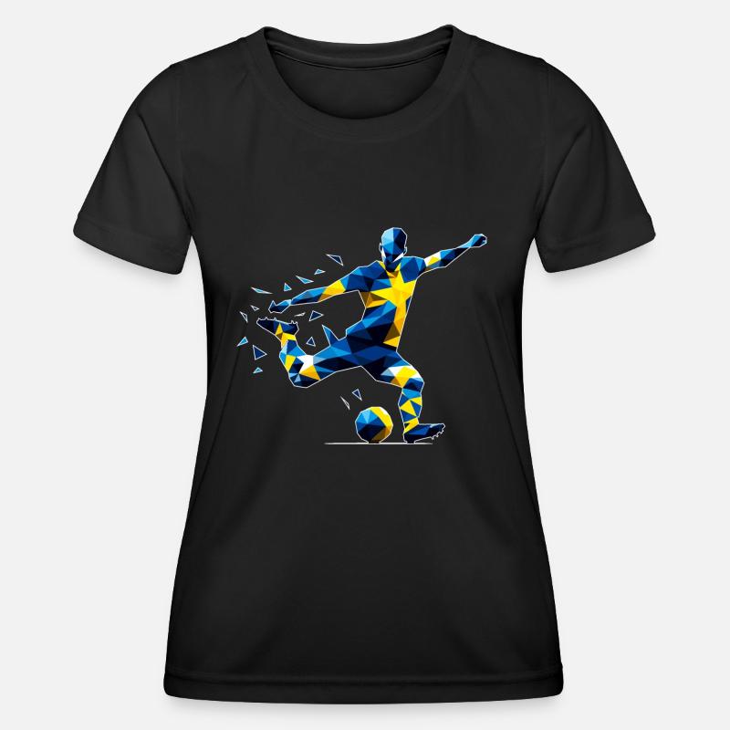 Soccer Sweden - Women's Functional T-Shirt - black