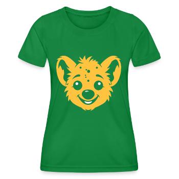 Hyäne - Frauen Funktions-T-Shirt - Kelly Green - Vorne - AI Model Female 172 dark (172cm)