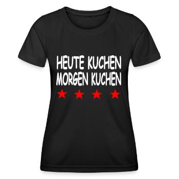 Cake - Women's Functional T-Shirt - black - Front - AI Model Female 172 light (172cm)