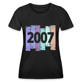 Goth 2007 - Women's Functional T-Shirt - black - Front - AI Model Female 172 light (172cm)