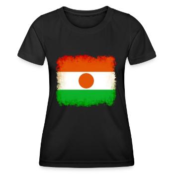 Niger Niger - Women's Functional T-Shirt - black - Front - AI Model Female 172 light (172cm)