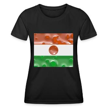 Niger Niger - Women's Functional T-Shirt - black - Front - AI Model Female 172 light (172cm)