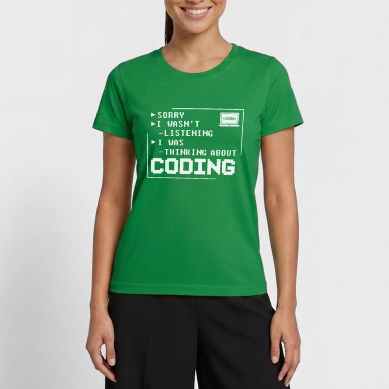 Programmeur Programmation Ordinateur Développeur Pc T-shirt sport Femme