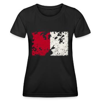 Cork Vintage - Women's Functional T-Shirt - black - Front - AI Model Female 172 light (172cm)
