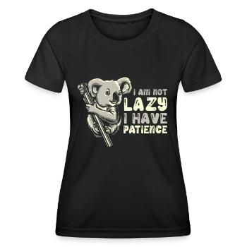 Koala Koala Bear - Women's Functional T-Shirt - black - Front - AI Model Female 172 light (172cm)