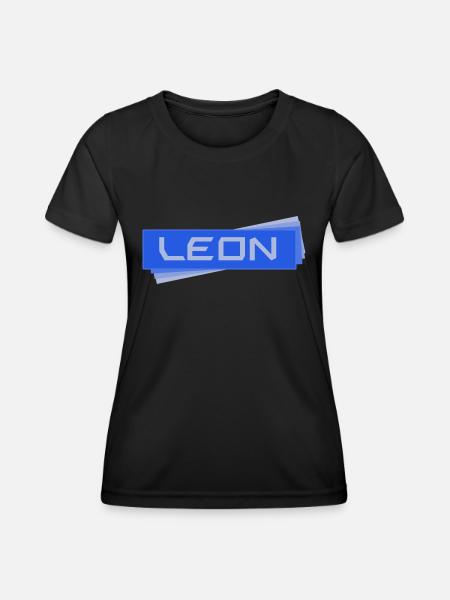 Gift for leon - Women's Functional T-Shirt - black