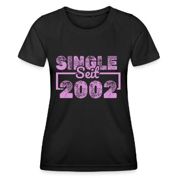 seit 2002 - Frauen Funktions-T-Shirt - Schwarz - Vorne - AI Model Female 172 light (172cm)