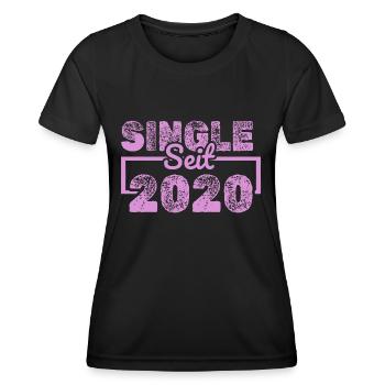 2020 - Women's Functional T-Shirt - black - Front - AI Model Female 172 light (172cm)