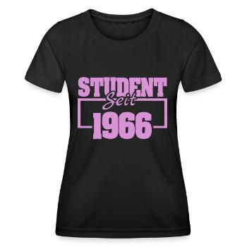 1966 1966 - Frauen Funktions-T-Shirt - Schwarz - Vorne - AI Model Female 172 light (172cm)