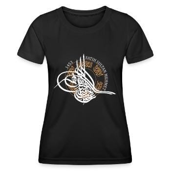 Fatih Sultan Mehmet - Women's Functional T-Shirt - black - Front - AI Model Female 172 light (172cm)