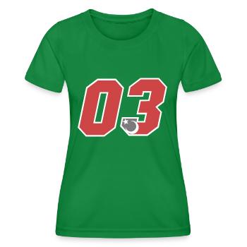 Afyon - Frauen Funktions-T-Shirt - Kelly Green - Vorne - AI Model Female 172 dark (172cm)