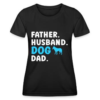Bluetick Coonhound Gift Funny Saying - Women's Functional T-Shirt - black - Front - AI Model Female 172 light (172cm)