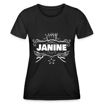Baby Janine - Women's Functional T-Shirt - black - Front - AI Model Female 172 light (172cm)