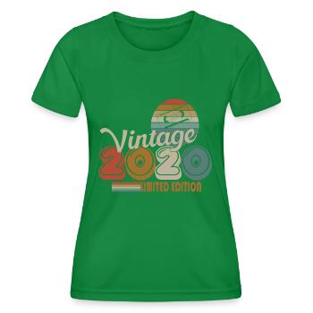 2020 - Women's Functional T-Shirt - kelly green - Front - AI Model Female 172 dark (172cm)