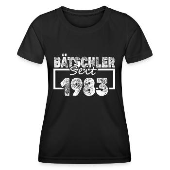 Single 1983 - Women's Functional T-Shirt - black - Front - AI Model Female 172 light (172cm)