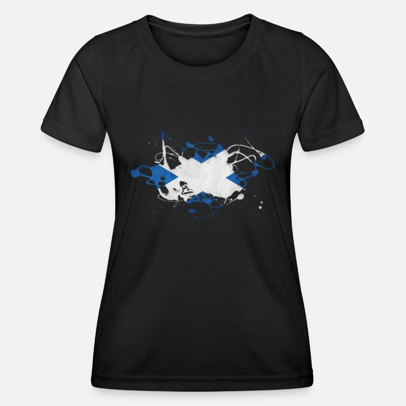 Scotland - Women's Functional T-Shirt - black