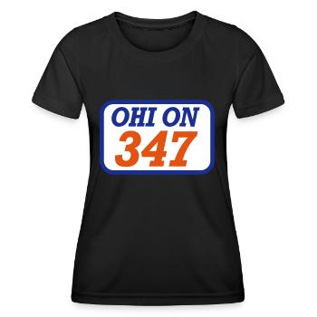 Gone are 347 - Women's Functional T-Shirt - black - Front - AI Model Female 172 light (172cm)