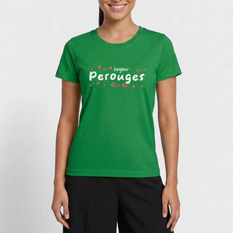 Pérouges Frauen Funktions-T-Shirt