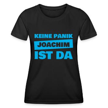 Joachim as a given name - Women's Functional T-Shirt - black - Front - AI Model Female 172 light (172cm)
