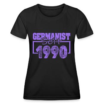 Studi 1990 - Women's Functional T-Shirt - black - Front - AI Model Female 172 light (172cm)
