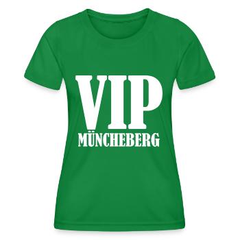 VIP Müncheberg - Frauen Funktions-T-Shirt - Kelly Green - Vorne - AI Model Female 172 dark (172cm)