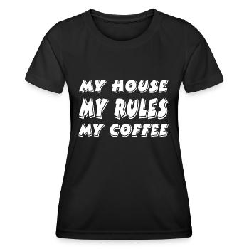 House - Women's Functional T-Shirt - black - Front - AI Model Female 172 light (172cm)
