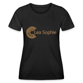 For Lea Sophie - Women's Functional T-Shirt - black - Front - AI Model Female 172 light (172cm)