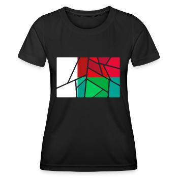 Madagascar - T-shirt sport Femme - noir - Devant - AI Model Female 172 light (172cm)