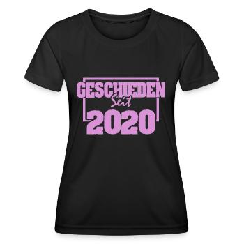 2020 - Women's Functional T-Shirt - black - Front - AI Model Female 172 light (172cm)