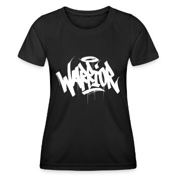 Warrior - Women's Functional T-Shirt - black - Front - AI Model Female 172 light (172cm)