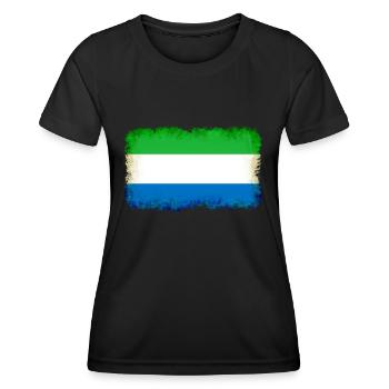 Leone as Sierra - Women's Functional T-Shirt - black - Front - AI Model Female 172 light (172cm)