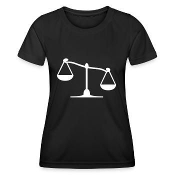 Balance - T-shirt sport Femme - noir - Devant - AI Model Female 172 light (172cm)