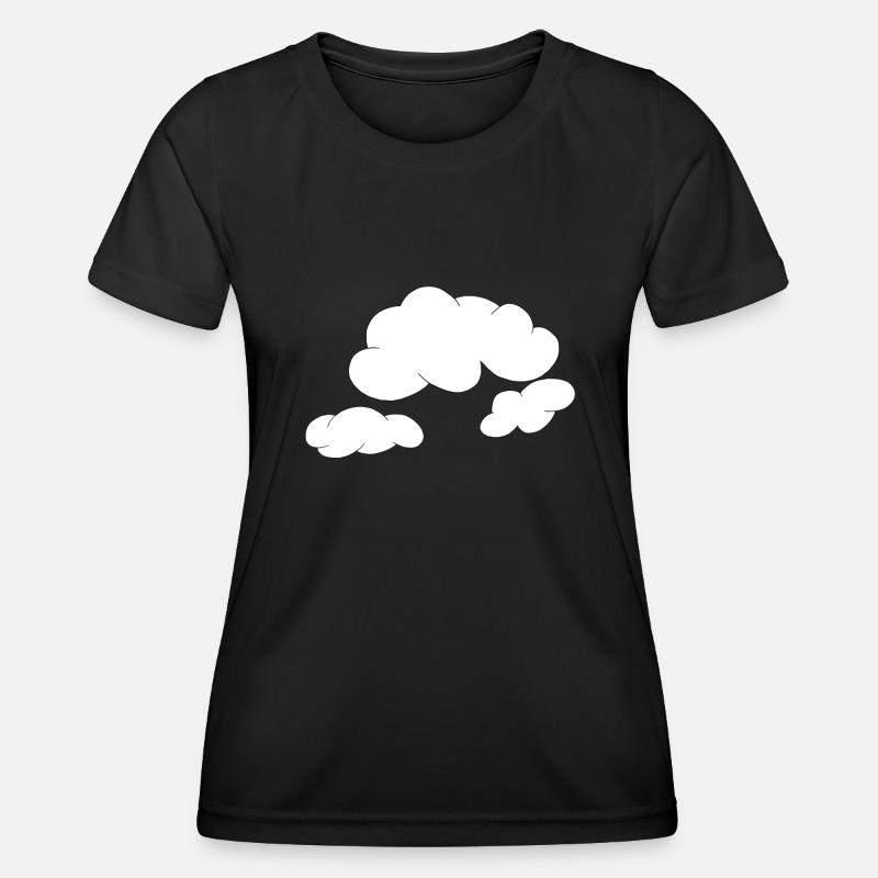 Clouds - Women's Functional T-Shirt - black